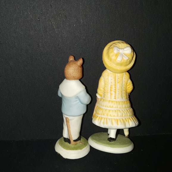 Franklin Mint Woodmouse family, TOM AND VIOLET - Picture 2 of 3